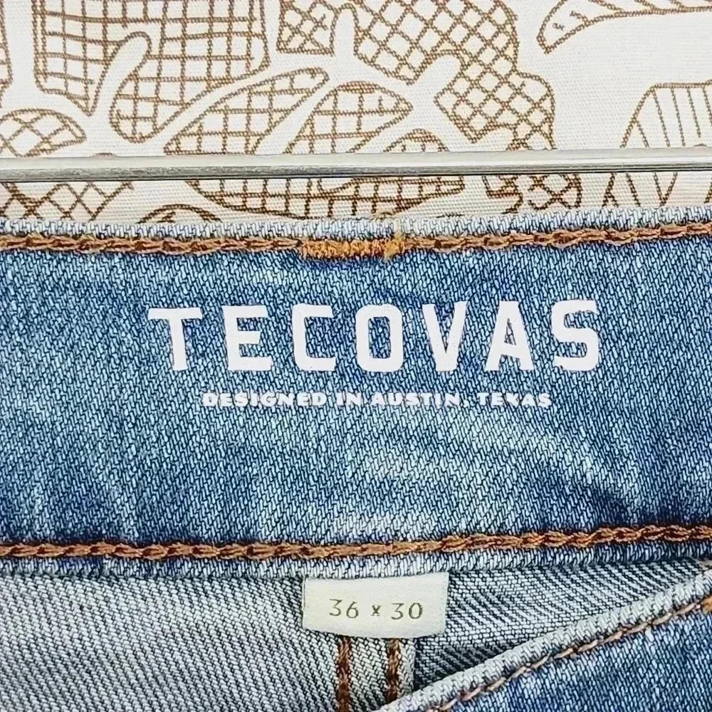 Tecovas Standard Western Jeans Women's Size 36 Altered Hem - Picture 6 of 9